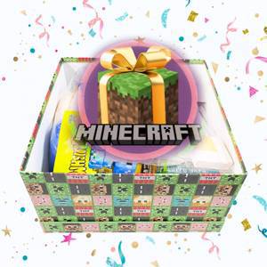 Подарочный бокс сюрприз Minecraft Gift Box 1
