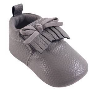 Moccasin Booties, Gray (10854327)