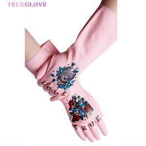 Нитриловые перчатки Trueglove розовые “True Love”