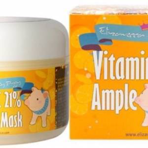 Тонизирующая маска с витамином C и эффектом сияния: Milky Piggy Vitamin C 21% Ample Mask