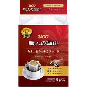 UCC Кофе Мока Бленд, мол,фильтр-пакет 7 гр х 8