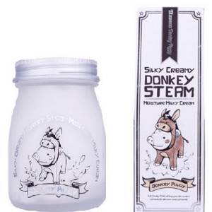 Паровой увлажняющий крем с молоком ослиц: Silky Creamy Donkey Steam Moisture