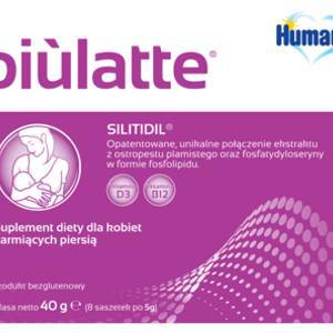 HUMANA Piulatte saszetki dla kobiet karmiących piersią, suplement diety40 g, nr kat. 341091