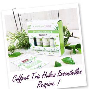 Coffret trio d'huiles essentielles -Respire !