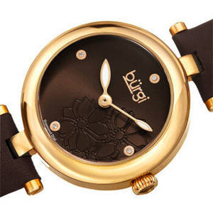 Burgi Flower Marker Quartz Ladies Watch BUR197BR