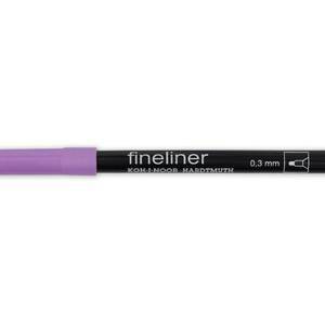 Линер FINELINER 7021, 0,3мм, фиолетовый светлый