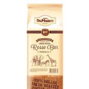 Кофе в зернах DeMarco Fresh Roast Rosso Bar пакет 1 кг