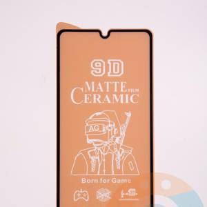 Защитное стекло Ceramics Matte (без упаковки) для Samsung Galaxy A33 черное