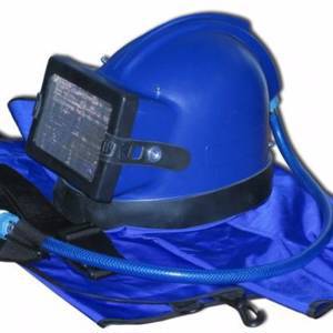 Шлем пескоструйщика VECTOR с регулятором потока воздуха