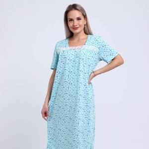 Женская ночная сорочка 51118 (Голубой)