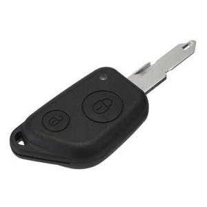2 кнопки Дистанционный ключ Чехол Fob Shell Uncut Замена для Peugeot 106205206306405406