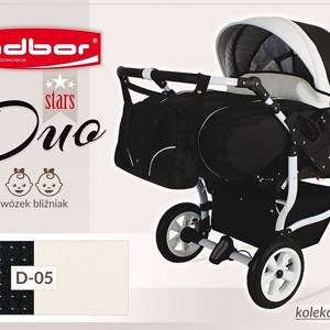 Детская коляска для двойни Adbor Duo stars D-05