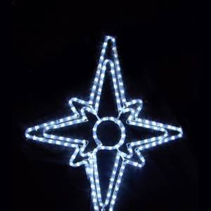 Звезда с белыми светодиодными (LED) лампамиJD-S4010