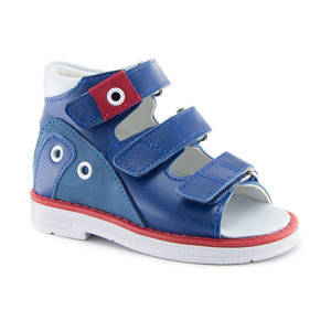 Детские сандалии ORTHOBOOM 43397-5 синий с красным