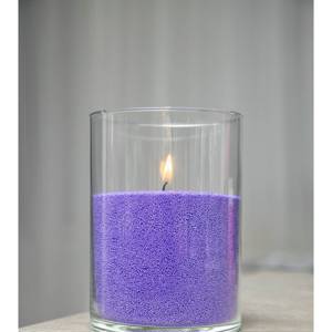 Насыпная свеча "Цилиндр 15 см", фиолетовая "Фиолетовый"