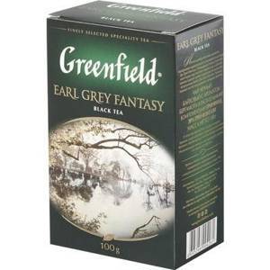 Чай черный Greenfield Earl Grey Fantasy, 100г*14