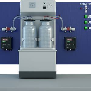 Лабораторная установка по изучению процессов вакуумного охлаждения и фазовых переходов