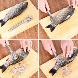 Нож скребок для чистки рыбы
