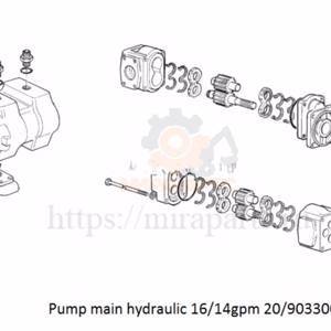 Гидравлический насос JCB 20/903300