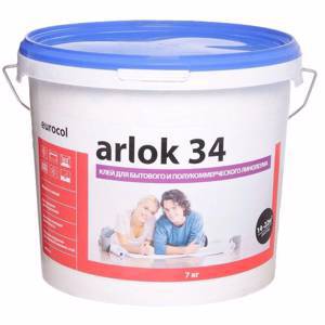 Клей для напольных покрытий Arlok 34 уп 4 кг