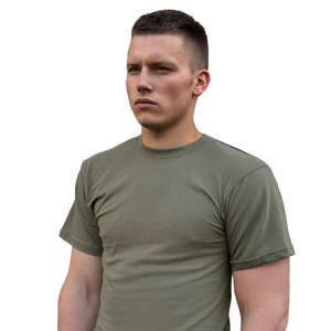 Мужская футболка цвета хаки, №513