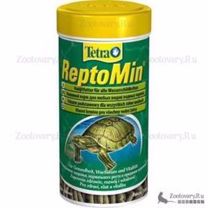 Tetra ReptoMin 1000 мл-корм в виде палочек для водных черепах /12/ 204270