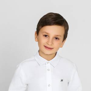 Рубашка для мальчика M53120, Белый