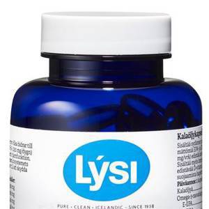 LYSI Omega-3 D3+E витамины 100 капсул