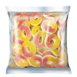 Мармелад Колечки со вкусом персика» 500 гр