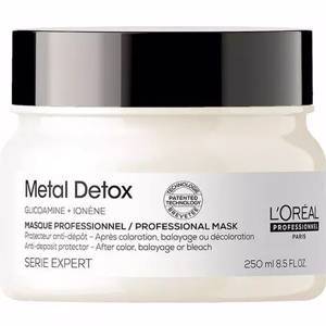Loreal Metal Detox Masque - Маска для восстановления окрашенных волос 250 мл