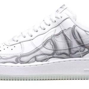 Nike Air Force Air Force 1 Skeleton Qs Low White (Белые низкие)