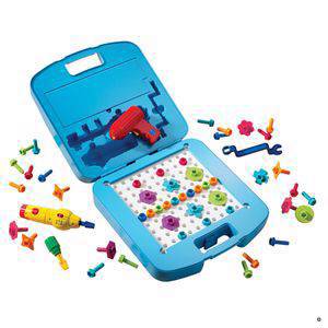 СПЕКТРА плюс
 Лучшие игрушки для ваших детей, Игровой набор "Проектируй и закручивай. Большой чемоданчик"