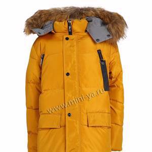 Куртка удлиненная  Racon FUR оптом ADJB09AW-2721 ADDOBBO