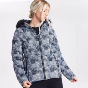 Swarovski Embellished - Women's Glamorize II Waterproof Ski Jacket Monochrome