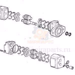 Гидравлический насос JCB 20/925339