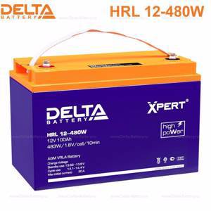 Аккумуляторная батарея Delta HRL 12-480W Xpert (12V / 100Ah)