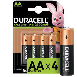 Duracell HR6-4BL 2400mAh/2500mAh предзаряженные