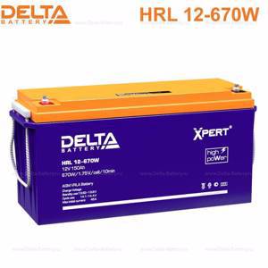 Аккумуляторная батарея Delta HRL 12-670W Xpert (12V / 150Ah)
