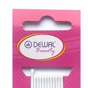Невидимки Dewal Beauty волна 50 мм (12 шт) белые