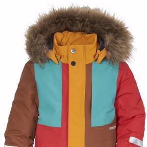 Didriksons Björnen Multi Colour Kids Coverall 2