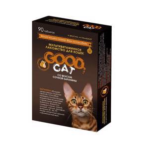 Good Cat Мультивитаминное лакомcтво для кошек всех пород со вкусом "СОЧНОЙ БАРАНИНЫ"