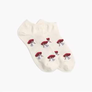 Raining cats and dogs ankle socks