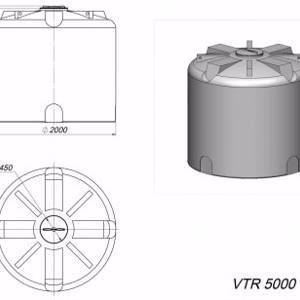 Емкость VTR 5000 КАС