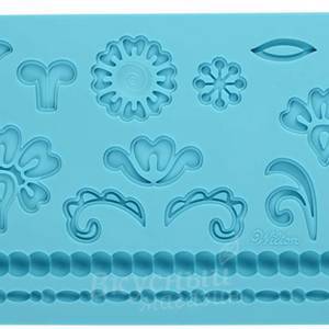 Мат для шоколада/мастики силиконовый Дамаск Damask Wilton 409-2529