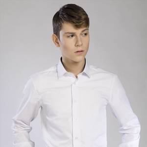 Длинный рукав сорочка подростковая белая