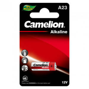 Батарейка A23 Camelion MN21-1BL Plus Alkaline, 12В, (1/20/200)