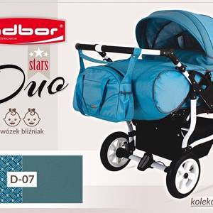 Детская коляска для двойни Adbor Duo stars D-07