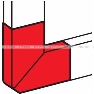 Угол плоский Г-образный 50х105 белый Legrand DLP (10786)