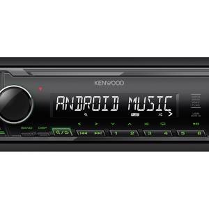 Автомагнитола USB/FLAC/Android без CD-привода Kenwood KMM-105GY