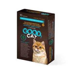 Good Cat Мультивитаминное лакомcтво для кошек всех пород "КРЕПКИЙ ИММУНИТЕТ" с ламинарией